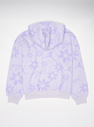 Jordan, Floral Flight All Over Print Hoodie, roze, Afbeelding 2 van 3