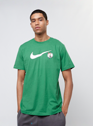 Nike, Boston Celtics Essential NBA Swoosh Shortsleeve Tee, zielony, Obraz 1 z 4