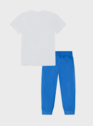 Nike, Sportswear Short Sleeve Tee Fleece Pants Set (2 Piece), blauw, Afbeelding 2 van 3