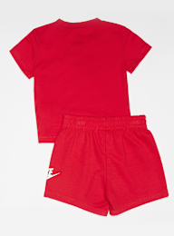 Nike, Club Tee & Short Set, czerwony, Obraz 2 z 6