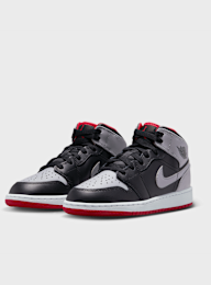 Jordan, Air Jordan 1 Mid (GS), czarny, Obraz 4 z 8