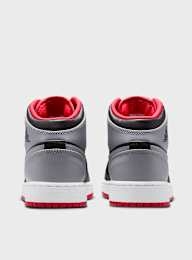 Jordan, Jordan 1 Mid (GS), zwart, Afbeelding 5 van 8