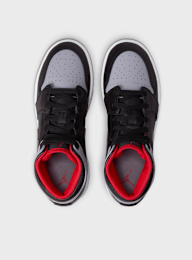 Jordan, Jordan 1 Mid (GS), zwart, Afbeelding 6 van 8