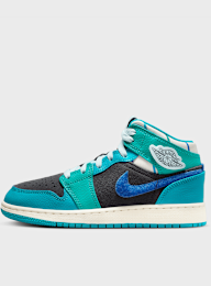 Jordan, Air Jordan 1 Mid SS (GS), blue, Image 1 of 8