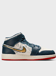 Jordan, Air Jordan 1 Mid SE (GS), black, Image 2 of 9