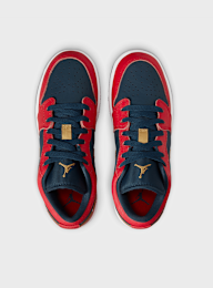 Jordan, Air Jordan 1 Low SE (GS), red, Image 6 of 8