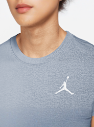 Jordan, Jumpman Shortsleeve Crew Shirt, blue, Image 3 of 4