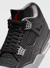 Jordan, Air Jordan 4 Retro black/fire red/deep royal blue, white, Image 7 of 9