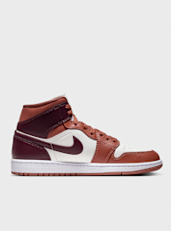 Jordan, WMNS Air Jordan 1 Mid, red, Image 2 of 8