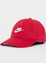 Nike, Club Cap Unstructured Futura Wash, rood, Afbeelding 1 van 4