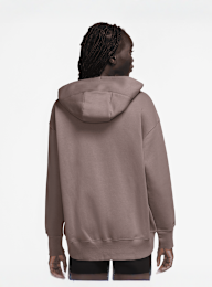 Nike, Sportswear Phoenix Fleece Oversized Full-Zip Hoodie, brown, Image 2 of 3