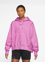 Nike, Sportswear Phoenix Fleece Over Oversized Hoodie, light pink, Image 1 of 4