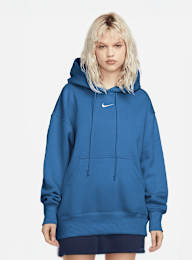 Nike, Sportswear Phoenix Fleece Oversized Hoodie, niebieski, Obraz 1 z 3
