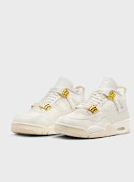 Jordan, WMNS Air Jordan 4 Retro, white, Image 4 of 8