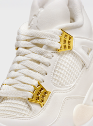 Jordan, WMNS Air Jordan 4 Retro, white, Image 7 of 8