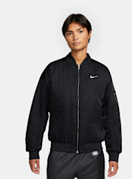 Nike, Sportswear Reversible Varsity Bomber Jacket, zwart, Afbeelding 2 van 7