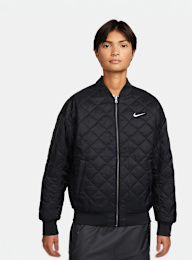 Nike, Sportswear Reversible Varsity Bomber Jacket, zwart, Afbeelding 6 van 7