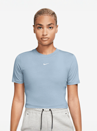 Nike, Sportswear Essentials Short Slim Fit T-Shirt, blue, Image 1 of 4