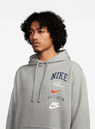 Nike, Club Fleece Hoodie Stack Graphics, grijs, Afbeelding 3 van 3