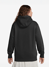 Nike, Club Fleece Hoodie, black, Image 2 of 3