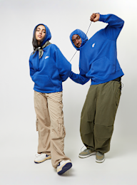 Nike, Sportswear Club Fleece Hoodie, blue, Image 4 of 4