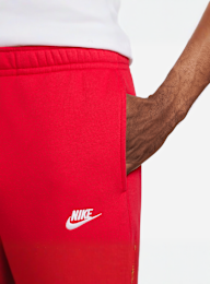 Nike, Sportswear Club Fleece Joggers, red, Image 3 of 7
