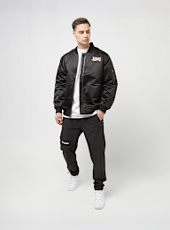 Mitchell & Ness, NBA Lightweight Satin Bomber Philadelphia 76ers, black, Image 7 of 7