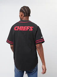 Mitchell & Ness, Fashion Cotton Button Front Kansas City Chiefs, zwart, Afbeelding 2 van 6