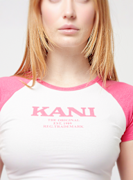 Karl Kani, Retro Tiny Tee, wit, Afbeelding 3 van 4
