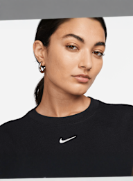 Nike, Sportswear Essential Tee LBR, black, Image 3 of 4