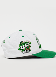 Mitchell & Ness, Tail Sweep Pro Snapback NBA Boston Celtics, biały, Obraz 3 z 5