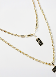 Karl Kani, OG Charm Helix Chain, gold, Image 2 of 4