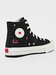 Converse, Chuck Taylor All Star Eva Lift (GS), black, Image 3 of 5