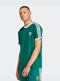 adidas Originals, adicolor 3-Streifen T-Shirt, green, Image 1 of 4