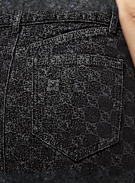 PEQUS, Aether Monogram Skirt, zwart, Afbeelding 4 van 5