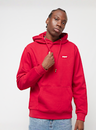 SNIPES, Small Logo Essential Hoodie, red, Image 1 of 4