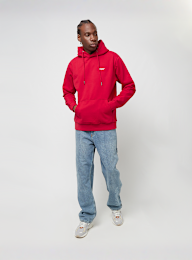 SNIPES, Small Logo Essential Hoodie, red, Image 4 of 4