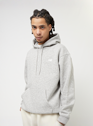 New Balance, Small Logo Brushed Hoodie, grey, Image 1 of 4