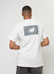 New Balance, Logo Tee, wit, Afbeelding 1 van 5