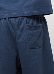 New Balance, French Terry Short, blue, Image 4 of 6