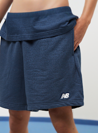 New Balance, French Terry Short, blue, Image 5 of 6