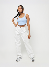 Sixth June, Square Neck Crop Tank Top, blauw, Afbeelding 4 van 4