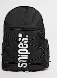 SNIPES, Medium Basic Logo Drawstring Skate Backpack, zwart, Afbeelding 1 van 5