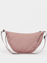 SNIPES, Badge Basic Logo Diamond Quilted Shoulder Bag, lichtroze, Afbeelding 3 van 6