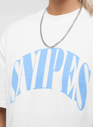 SNIPES, Serif Logo Tee, white, Image 3 of 5