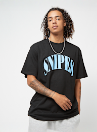 SNIPES, Serif Logo Tee, black, Image 1 of 4