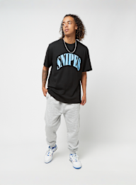 SNIPES, Serif Logo Tee, black, Image 4 of 4