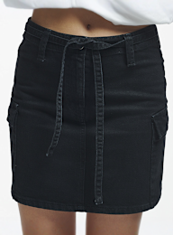 2Y STUDIOS, Nisha Pocket Skirt, black, Image 3 of 5