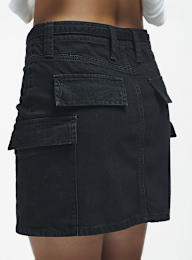2Y STUDIOS, Nisha Pocket Skirt, black, Image 4 of 5
