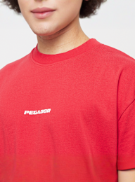 Pegador, Colne Logo Oversized Tee, red, Image 3 of 5